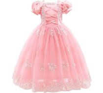IWEMEK Meiteņu Ariel Rapunzel Aurora Pelnrušķīte Kostīms Princeses kleita + piederumu komplekts Pasaku pasaka Cosplay Halloween karnevāla kostīmi Ziemassvētku Dzimšanas dienas ballīte Bērnu iedomātā kleita