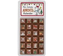 Sheepworld Adventes kalendārs ar mini šokolādi, mini Adventes kalendārs, 13,2 cm x 6,5 cm, 30 g šokolādes kopā, Adventes dāvana, 51130