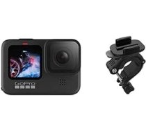 GoPro HERO9 melns + stūre/sēdekļa caurules stienis/caurules kronšteins