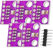 AZDelivery 5 x GY-BMP280 barometriskais sensors barometriskā spiediena mērīšanai, kas saderīgs ar Arduino un Raspberry Pi ar e-grāmatu!