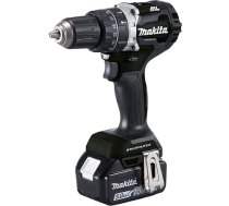 Makita DHP484T4JB Akumulatora urbjmašīna ar āmuru 18 V / 5,0 Ah 4 akumulatori + lādētājs MAKPAC, benzīns / melns