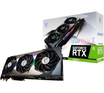 MSI GeForce RTX 3090 Ti SUPRIM X 24G spēļu grafiskā karte - NVIDIA RTX 3090 Ti, 24 GB atmiņas