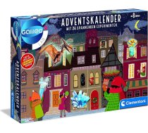 Galileo Lab Adventes kalendārs 2023 - Ziemassvētku kalendārs ar 24 dāvanām un eksperimentiem - Eksperimentu kaste no 8 gadiem, Clementoni 59293