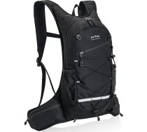 buffup® Velosipēdu mugursoma, Ūdensizturīga, Hidratācijas mugursoma, Velosipēdu, Pārgājienu mugursoma, Maza, MTB mugursoma, Āra sporta mugursoma, 15 L