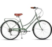 AVASTA hibrīda velosipēds sievietēm sievietēm Viegls 26 collu pilsētas Commuter Comfort Lady Road Bike 6 Speed Vairākas krāsas