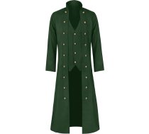 SRZYMJ Halloween Hoodie Coat Vīriešu viegla sporta jaka Softshell jaka Ziemas jaka Long Warm Lined Trench Coat Wind Jacket Ziemas jaka Long Warm Windbreaker Functional Jacket Āra jaka