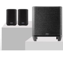 Denon Home 150 Stereo sistēma ar bezvadu mājas zemfrekvences skaļruni, 2.1 HiFi sistēma ar iebūvētu HEOS, Alexa, AirPlay 2