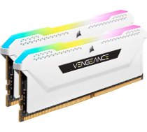 Atmiņa ddr4 vengeance rgb pro sl 32gb/3600(2*16gb) white