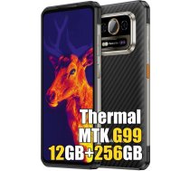 Ulefone Armor 25T 4G āra viedtālrunis ar termokameru, MTK G99 12GB + 256GB + 2TB āra mobilais tālrunis, 64MP + 32MP, 6500mAh 33W, 6,78 collu FHD+, Android 14 mobilais tālrunis bez līguma,