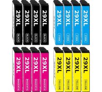 Hookink Pack of 16 Multipack 29XL printeru kasetnes, kas ir saderīgas ar Epson 29 XL Expression Home XP-342 XP-342 XP-332 XP-442 XP-245 XP-352 XP-345 XP-445 XP-235 XP-455 XP-435 XP-435 XP-432 kasetnēm