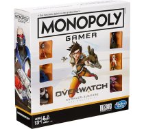 Monopols Hasbro Gaming E6291100 Gamer Collector's Edition galda spēle, 2-4 spēlētājiem, vecums 13+, dāvana Overwatch spēlētājiem