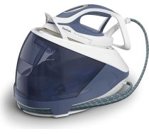 Tefal GV9225 Pro Express Protect tvaika gludekļa stacija | 7,6 bāru tvaika spiediens | Regulējams tvaika daudzums: 140 g/min | Tvaika pastiprinājums: 550 g/min | Anti-kaļķakmens savācējs | Vertikālā tvaika funkcija | Zils