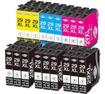 Paeolos 29XL multipakete Epson 29 XL drukas kasetnes Epson XP 352 Tintes kasetnes XP 342 XP-442 XP-235 XP-432 XP-332 XP-332 XP-245 XP-345 XP-445 XP-455 XP-435 XP-335 XP-335 XP-247 XP-255 XP-45 2, 18er