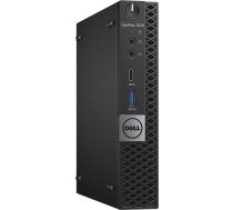 Pcrenewed Tecnologia Accessibile Mini dators Optiplex 7050 (atjaunots) Windows 11 Pro + Office | Core i5 6500t | RAM 16 GB | SSD M.2 256 NVME + HDD 500 GB | WiFi BTH Mini dators (tikai dators)
