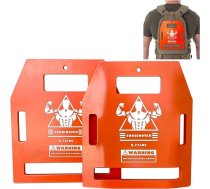 SORQINOTER - Svara vestes plāksnes - Papildu veste - Spēka treniņš 2,6 kg / 4,0 kg