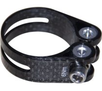 Velosipēda sēdekļa skava Viegls 14 g oglekļa šķiedras 3k glossy/matt Velosipēda sēdekļa skava 31,8 mm piemērota 27,2 mm sēdekļa statnim 34,9 mm piemērota 31,6 mm sēdekļa statnim Sēdekļa skava (3K Glossy 34 9mm)