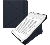 kwmobile Korpuss saderīgs ar Kobo Kobo Kobo Libra Colour/Tolino Vision Colour Case - Mākslīgās ādas futrālis - aizsargvāciņš e-grāmatu lasītājiem - vāks Tumši zils