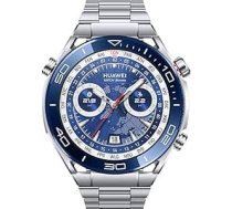 HUAWEI Watch Ultimate viedpulkstenis, 1,5 collu LTPO AMOLED displejs, safīra ciparnīca, 100 m niršanas tehnoloģija, pilnīgi jauns ekspedīcijas režīms, 24/7 veselības pārvaldība, Deep Sea Blue, vācu versija