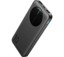 Powerbank JR-PBF12 10000mAh 2.4A 2x USB-A 1x USB-C - melns