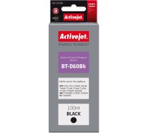 Effiki Activejet ab-d60bk tinte (aizstājējinstruments brother bt-d60bk; supreme; 100 ml; melna)