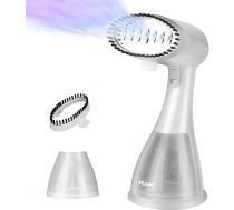Oskuglin rokas tvaicētājs, portatīvais 1500 W gludeklis mājām, birojam un ceļojumiem, noņemama 300 ml ūdens tvertne, ātri sildāms ceļojuma tvaicētājs, balts