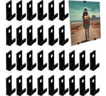 30 vinila plašu plauktu komplekts Vinila plaukts sienas plaukts akrila 4 x 2 x 1,2 cm Vinila LP plaukts ierakstu statīvs Akrila albuma ierakstu turētājs pie sienas ierakstiem un fotogrāfijām