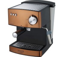 Adler kafijas automāts ar 15 bāru spiedienu un 850 W jaudu AD 4404cr, varš