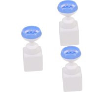 Healeved kaķu putu pudele Putu dozators Putu dozators mazgāšanas šķidruma dozators Putojoša ceļojumu pudele Spiediena putojošas pudeles Ceļojumu putojošas pudeles Putojošas pudeles Blue Loose Cat Paw Pet Bottles Pack of 3