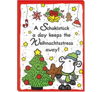 Sheepworld Adventes kalendārs ar motīvu "Šokolādes gabaliņš" | 26 cm x 35 cm, Šokolādes Adventes kalendārs, 75 g | Adventes kalendārs Šokolāde, Adventes kalendārs bērniem, Adventes kalendārs Funny | 51129