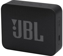 JBL GO Essential 2 portatīvais Bluetooth skaļrunis ar oriģinālu Pro skaņu, līdz 5 stundām akumulatora darbības laika, ar IP67 ūdensizturīgu dizainu, melns