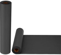 PATIKIL 2 ruļļu zīmēšanas papīra rullis 30cm x 30m zīmēšanas papīrs 80 g/m² papīra rullis kraftpapīrs gleznošanas papīrs skicēšanas papīrs amatniecības papīrs molbertam gleznošanas amatniecības dāvanu iepakojums melns
