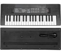 Elektrisko klavieru ierakstīšanas funkcija klavieru mikrofonam ar 37 taustiņiem Mūzikas instruments 2 skaņas, 16 dziesmas, 4 ritmi, 4 bungas