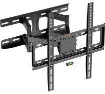 VonHaus 23-56" divviru TV sienas stiprinājuma kronšteins ar iebūvētu līmeņrādi LED, LCD, 3D, 3D, izliektiem, plazmas un plakanekrāna televizoriem - īpaši izturīgs 45 kg svara stiprinājums