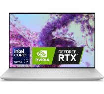 Dell XPS 13 (9350) klēpjdators: Intel Core Ultra 7 Series 2 - Intel Evo Edition, 13,4 collu FHD+ 120 Hz, 32 GB RAM, 1 TB SSD, Windows 11 Pro, vācu QWERTZ izgaismota tastatūra, platīna krāsā