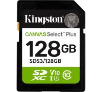 128 gb canvas select plus gen3 150mb/s sd atmiņas karte