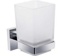 Mūsdienīgs hromēts zobu birstes turētājs sienas turētājs Tumbler Square Vannas istabas piederums ACC119