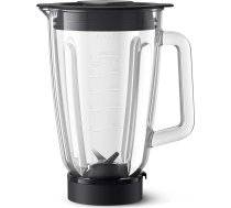 Philips sadzīves tehnika Mixbehälter, 1,5 l stikla maisītājs, ProBlend Technologie, Spülmaschinenfest, (HR0721/00)