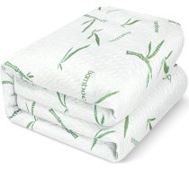 Utopia Bedding matrača pārvalks 200 x 200 x 30 cm, ūdensnecaurlaidīgs, viskozes Premium matrača pārvalks, Oeko-Tex sertificēts, elpojošs, matrača pārvalks, elastīgs, ar visu apli