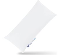 Uniency pūkains spilvens 40 x 80 3 kameras 100% kokvilnas pārvalks Pildījums 550 g: ārējais 90% pūkas un 10% spalvas 100 g, iekšējais 100% spalvas 450 g Spilvens 40 x 80 Pūkains spilvens Premium White Oeko-Tex un RDS Pack
