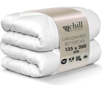 chill SLEEPLONGER Vissezonas sega 135 x 200 cm - Sega 135 x 200 cm Viegla - elpojoša, mazgājama un 100% vegāniska - Sega ar gaisa sietu un miega komforta joslu - 800 g pildījums