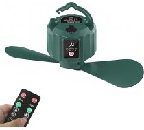 10400mAh kempinga ventilators, Mini USB ar LED un āķiem, telts griestu ventilators automašīnai, ārtelpai, birojam, mājai