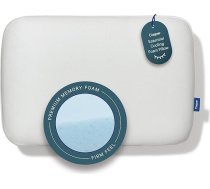 Casper Sleep King Essential atvēsinošs putu spilvens, balts
