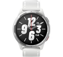 Xiaomi Watch S1 Active DE viedpulkstenis (1,43 collu AMOLED HD, 117 treniņu režīmi, SpO2, sirdsdarbības un miega monitorings, Bluetooth, NFC, GPS, 5 ATM, akumulators līdz 12 dienām, Alexa), balts DE
