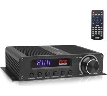 PyleUsa mājas audio pastiprinātājs Mājas kinozāles jaudīgais stereo uztvērējs, surround skaņa, PFA560BTEU