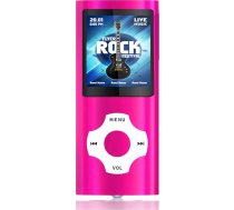 Tabmart MP3 MP4 mūzikas atskaņotājs ar 16GB MicroSD atmiņas kartes atbalstu Audio atskaņotājs Multivides atskaņotājs FM radio E-grāmata Iebūvēts skaļrunis Ilgs akumulatora darbības laiks 1,81 collu krāsu displejs Mūzikas atskaņotājs Rose
