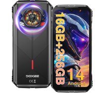 DOOGEE S PUNK Āra mobilais tālrunis bez līguma Android 14, 16GB + 256GB, 126 dB skaļrunis, 50MP + 16MP kamera, 10800mAh/33W, 6,58 collu FHD+ āra viedtālrunis, būvlaukuma mobilais telefons