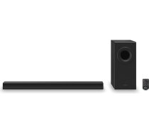 Panasonic SC-HTB490 Soundbar 320W Surround 2.1 Bluetooth bezvadu zemfrekvences skaļrunis HDMI ARC Sienas tālvadības pults Audio režīms Melns