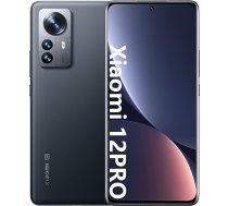 Xiaomi 12 Pro viedtālrunis 6,73 collu AMOLED 120 Hz AdaptiveSync Pro displejs, Android 12, 50 MP trīskāršā kamera, Snapdragon 8 Gen 1 procesors, Dual SIM, 5G, NFC (pelēks, 12+256 GB)