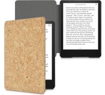 kwmobile Korķis, kas saderīgs ar Amazon Kindle Paperwhite (11th Gen - 2021) - Korķa aizsargvāciņš - gaiši brūns