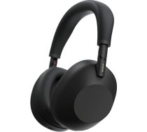 Sony WH-1000XM6 flagmaņa trokšņu slāpēšanas bezvadu Bluetooth austiņas, raksturīga augstas izšķirtspējas skaņa, maksimāls komforts, salokāms dizains, izturīgs korpuss, 30 HR akumulators, iOS un Android - melnas krāsas